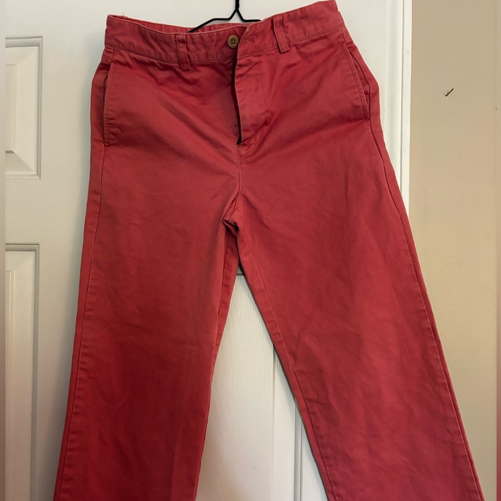 Boys pink / salmon Vineyard Vines Casual Pants. Size 14